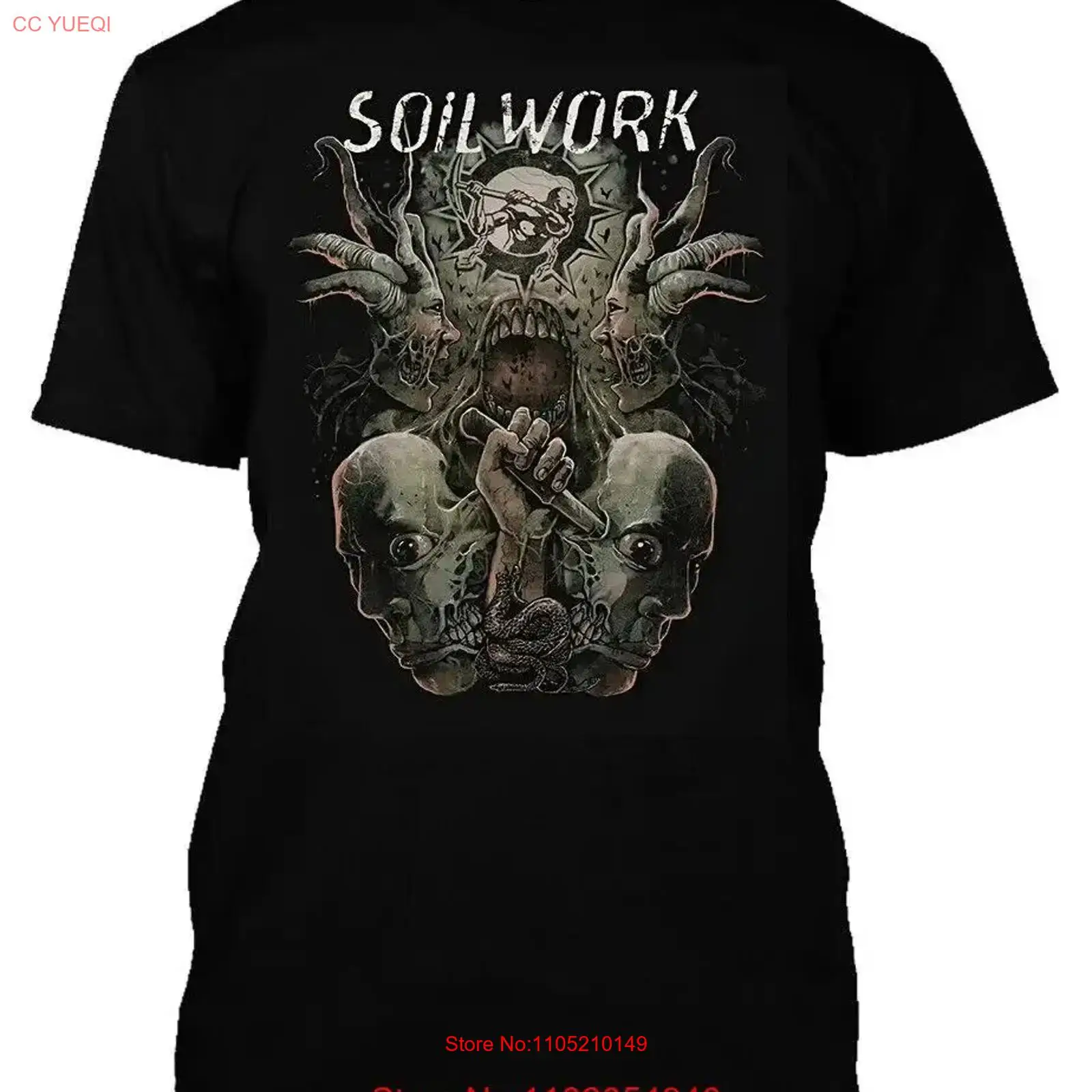 Vintage Fashion Jersey - NAJLEPSZE DO KUPNIU DARK SOILWORK MUSIC