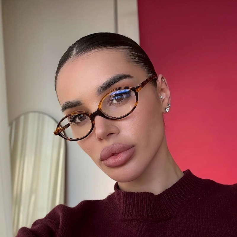 Owalne okulary przeciwsłoneczn – Vintage Fashion Enthusiasts recenzja i cena