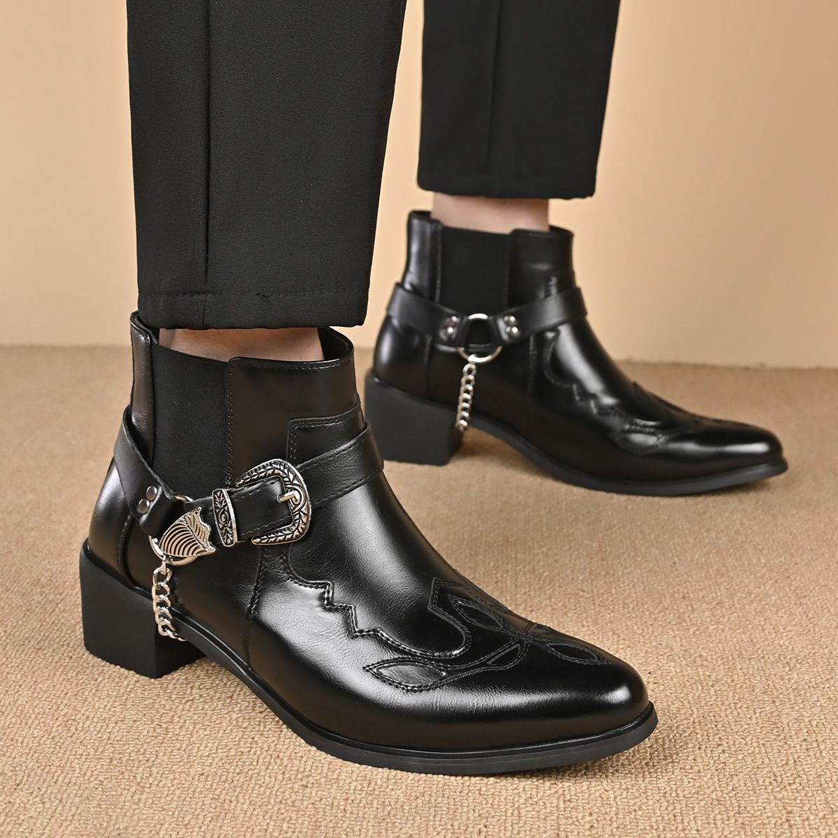 Moda 2026 Męskie buty kowbojsk – Vintage Fashion Enthusiasts recenzja i cena